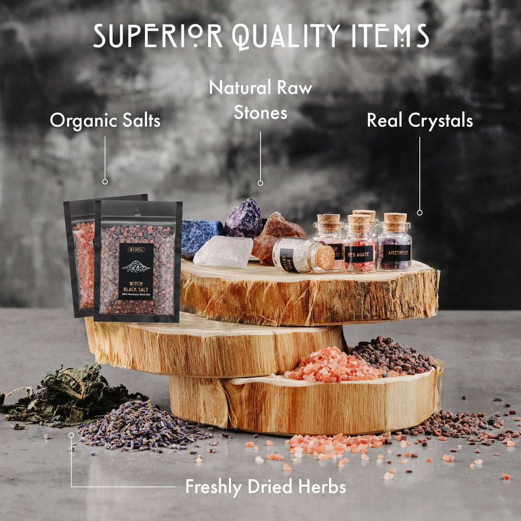 77 Piece Complete Altar Witchcraft Kit